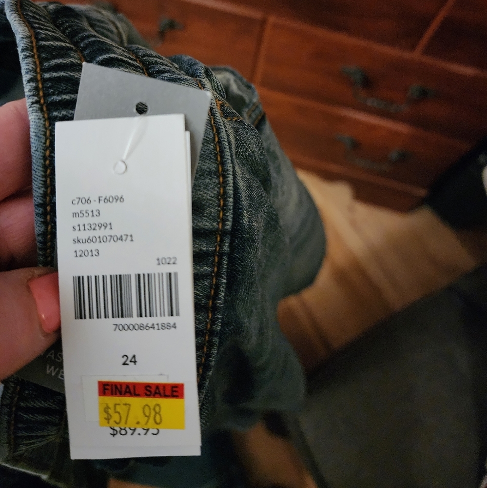Lane Bryant plus size 24 wide leg jeans